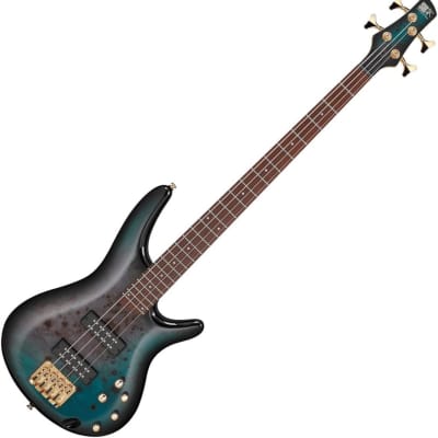 Ibanez sr400epbdxtsu Standard 4-String Electric Bass , Tropical Seafloor Burst for sale