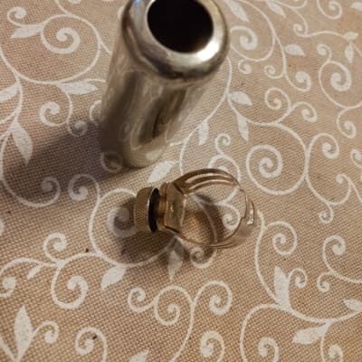 Otto link STM Florida tenor saxophone cap and ligature. image 2