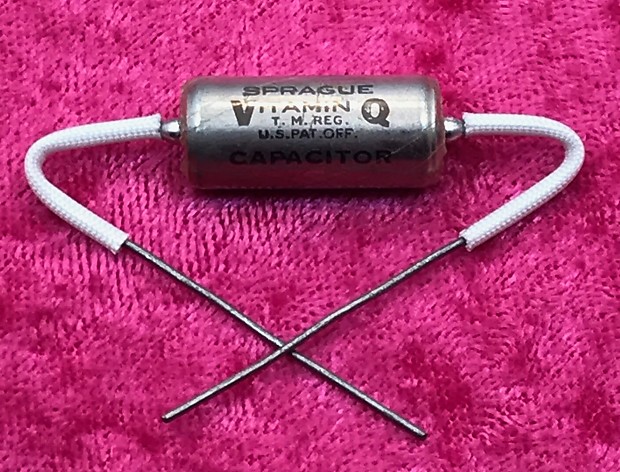 売れ筋がひ！ Vitamin Sprague Stock Old New Q Oil in Paper .022/400V 196P ギター