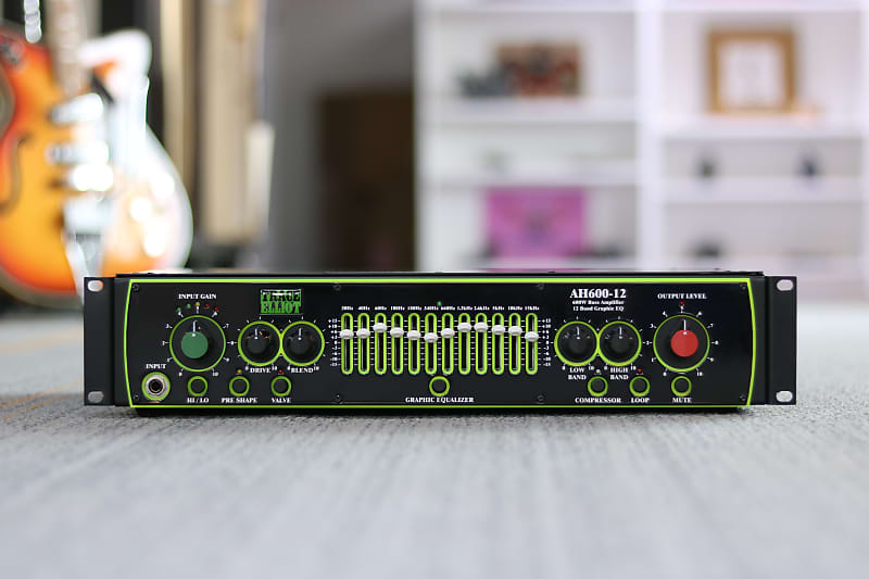 Trace Elliot AH600-12 600W 12-Band Bass Amp Head | Reverb