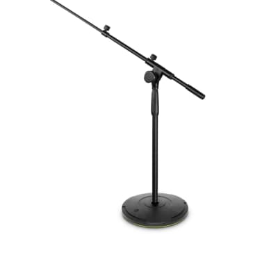 Gravity Touring Series Short Microphone Stand, Round Base and 2-Point Adjustable Telescoping Boom image 2
