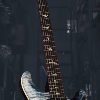 PRS 509 With Pattern Regular Neck Electric Guitar Faded Whale Blue(serial- 4168) image 6