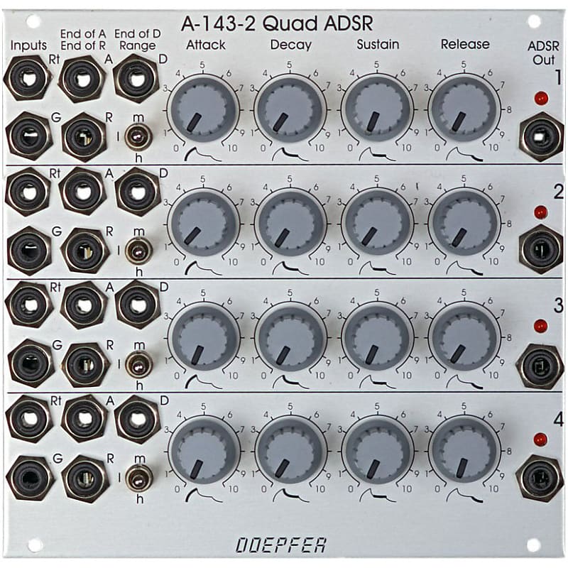 Doepfer A-143-2 Quad ADSR 4x Envelope Generator Eurorack Module 26HP image 1