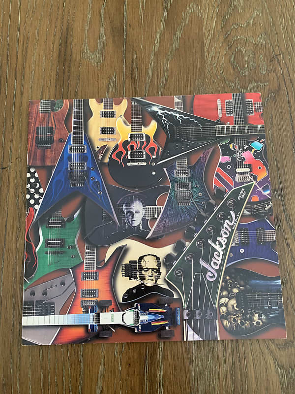 Jackson Guitar Catalog 2000 Soloist Dinky King Rhoads Reverb
