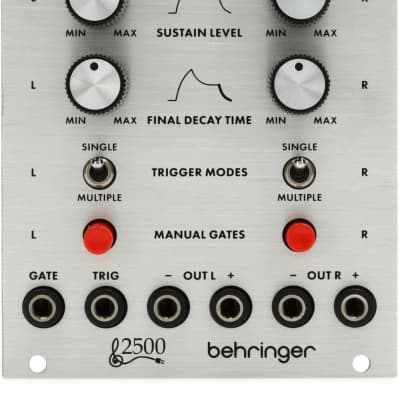 鍵盤楽器 DUAL ENVELOPE GENERATOR MODULE 1003 Behringer 1003 Dual Envelope Generator Eurorack Module