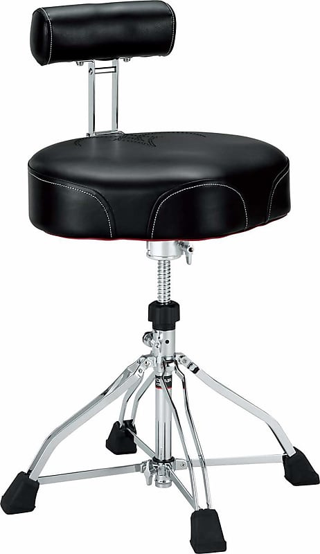 Tama HT741B 1st Chair Ergo Rider Drum Throne with Back Rest image 1