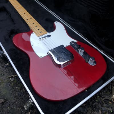 Fender Telecaster TIME CAPSULE CONDITION 1981 Cherry Red for sale