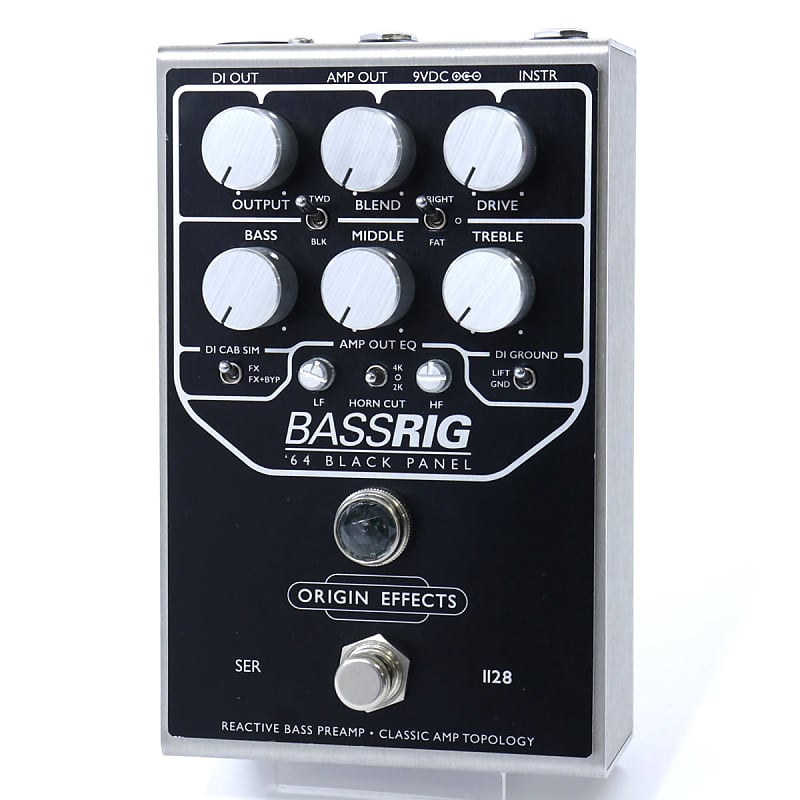 Origin Effects BASSRIG 64 Black Panel