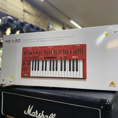 Behringer MS-1 / MS-101 Analog Synthesizer 2019 - Present - Red