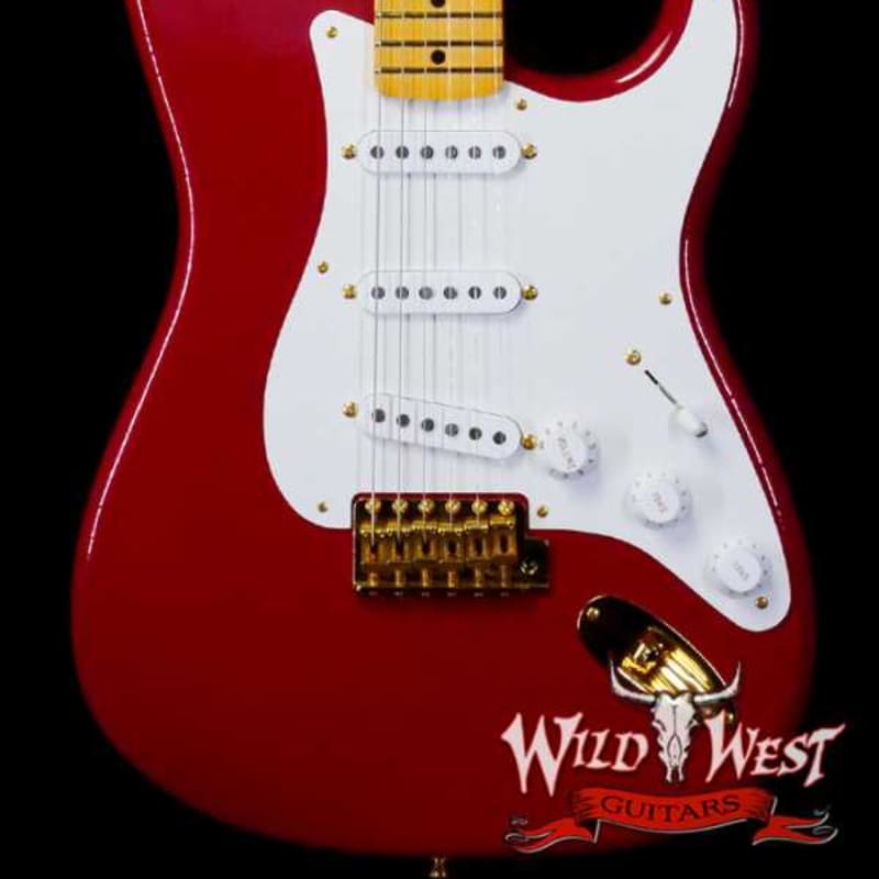 Photos - Guitar Fender    Custom Shop David Brown Masterbuilt Late 50... Dakota Red  2022