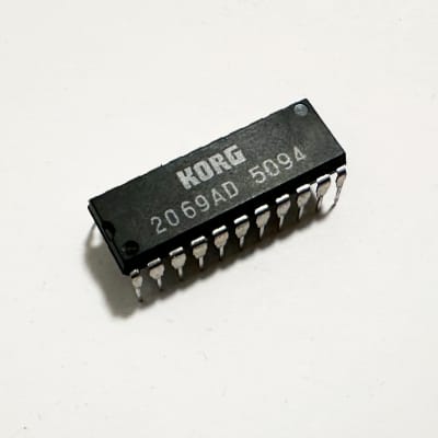 KORG 2069AD VCF / VCA Chip for Poly-800, DW-6000, DW-8000, DSS-1. Works Great !