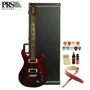 Paul Reed Smith USA Paul's Guitar Fire Red Electric Guitar (Serial# 206792) w/ Accessories & PRS Hard Case image 2