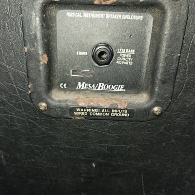Mesa Boogie 1x15 thiele bass cabinet empty image 6