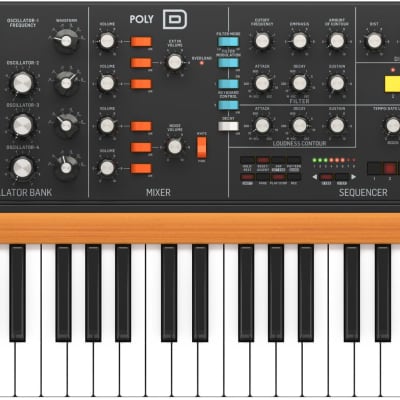 Behringer Poly D Polyphonic Analog Synthesizer image 1