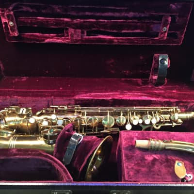 Vintage Conn Chu Berry Alto Saxophone-Made c.1925-Just Overhauled-Velvety Tone! image 12