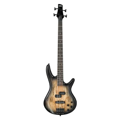 Used Ibanez GSR200SM 4-String Bass Guitar - Natural Gray Burst image 4