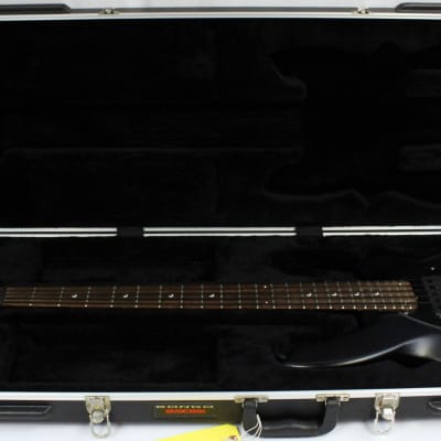 2008 Music Man Bongo 5 HH 5-String Electric Bass Guitar, Stealth Black image 22