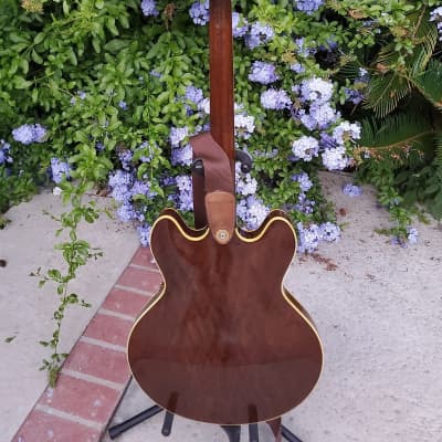 1969 Gibson Es-355 Custom Walnut~100% Original~ Professional Grade Top Of The Line Pre Norlin w no issues 
 Nice as they get image 12