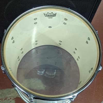 Storage Find! 1980s Tama Superstar Japan 16 X 16" White Lacquer Floor Tom - Looks & Sounds Great! image 6