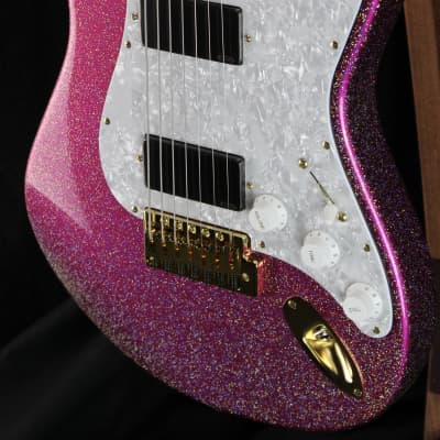 ESP Custom Shop SNAPPER-7 Ohmura T Pink w/case image 6