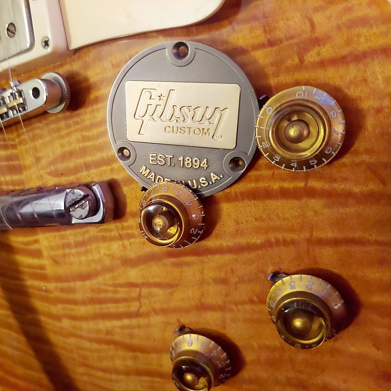 Gibson Les Paul AUTHENTIC Toggle Switch Badge Reverb