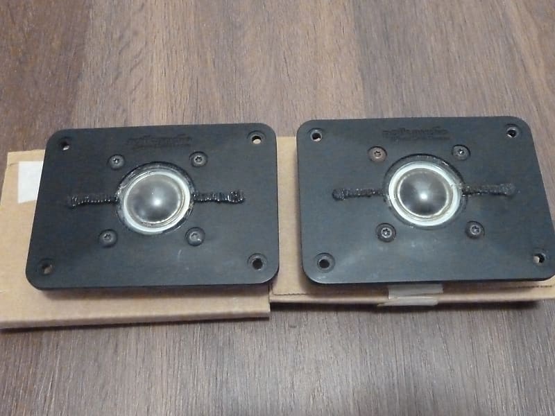 PAIR (2) POLK AUDIO SL2000 MONITOR SERIES SILVER COIL SOFT Reverb