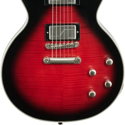 Epiphone Les Paul Prophecy Electric Guitar, Red Tiger Aged Gloss image 2