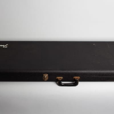 Fender  Jaguar Solid Body Electric Guitar (1966), ser. #183558, original black tolex hard shell case. image 11