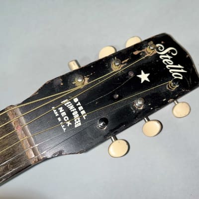 Harmony H1141 Acoustic Guitar "Stella" Brand 15" Vintage! image 16