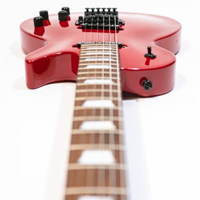 ESP Edwards ERI-98LP Les Paul Rouage Rika Electric Guitar with Gigbag - Red image 9