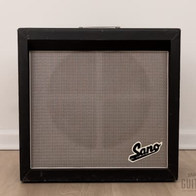 1965 Sano Supersonic High Fidelity Amplifier 1x15 Combo w/ Vintage Tube Set image 2