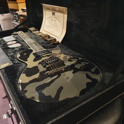 ESP Will Adler RARE Lamb of God Signature Custom Camo ESP Will Adler RARE Lamb of God Signature Custom Camo