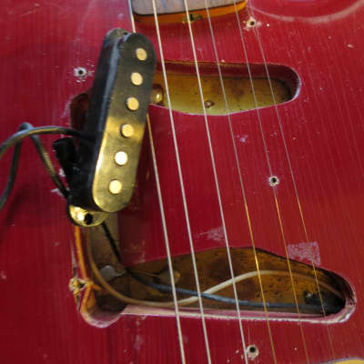 Fender Musicmaster II with Rosewood Fretboard 1964 - 1969 - Dakota Red image 21