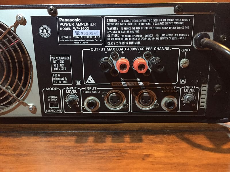 RAMSA WP-1200A WP-1400 ラムザ オーディオミキサー WP-1400 RAMSA - 中古オーディオ 高価買取・販売 ハイファイ堂