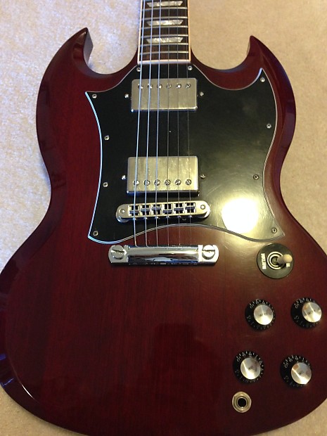 Gibson SG Standard 1996 Heritage Red | Reverb