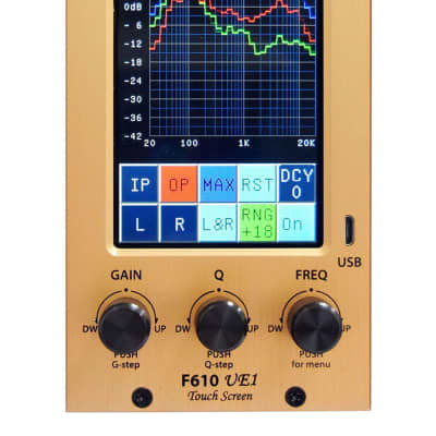 Fredenstein F610 | UE-1 500 Series Stereo 4-band Parametric Equalizer image 2