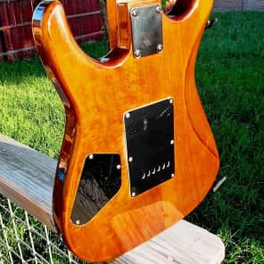 Series 10 stratocaster electric guitar by Bentley SLM Super Strat Mahogany image 5