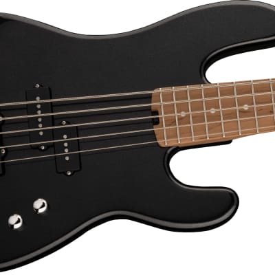 CHARVEL - Pro-Mod San Dimas Bass PJ V  Caramelized Maple Fingerboard  Metallic Black - 2965068595 image 3