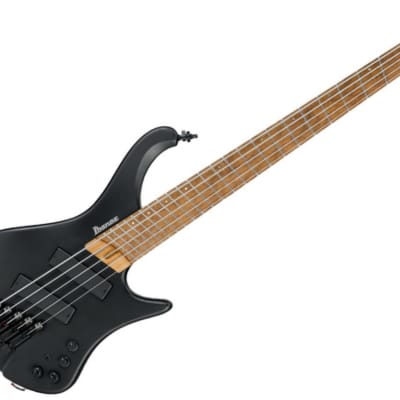 Ibanez EHB1005-BKF Ergonomic Headless 5-String Bass Black Flat 