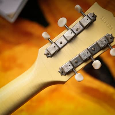 2021 Gibson Custom Shop Murphy Lab 1963 SG Special Reissue Ultra Light Aged Classic White image 14
