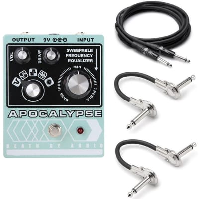 New Death By Audio Apocalypse Fuzz Guitar Effects Pedal w/ Cables for sale