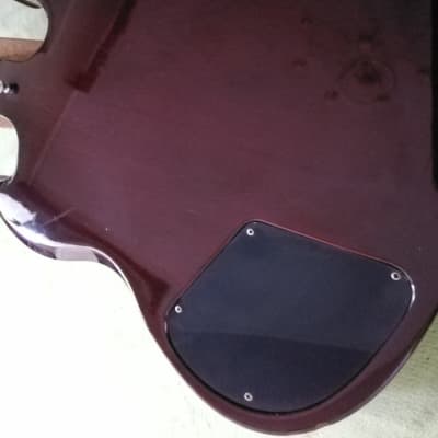 Gibson SG Standard "Small Guard" 1986 - 1990 - Wine Red + Original Padded Gigbag + Hard Case as a gift image 14
