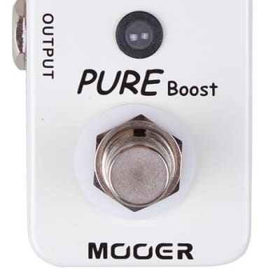 Mooer Pure Boost Clean True Bypass Effects Guitar Pedal image 3