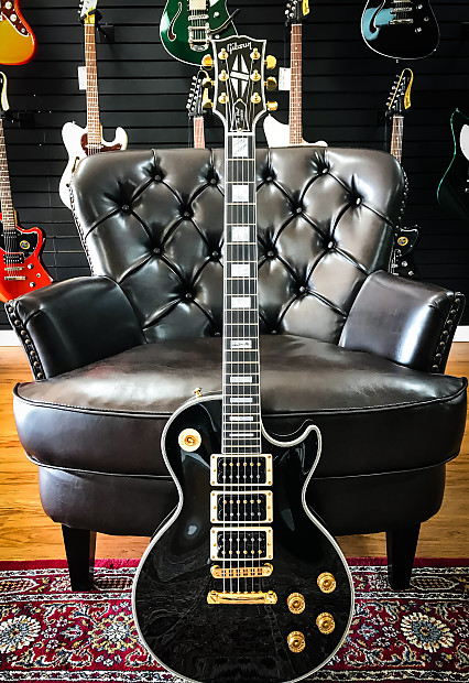 Gibson Custom Shop Peter Frampton 1954 Les Paul Custom Ebony image 5