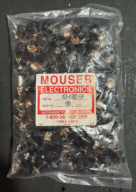 Kobiconn DC Power Connectors PANEL MOUNT 2.1MM Reverb