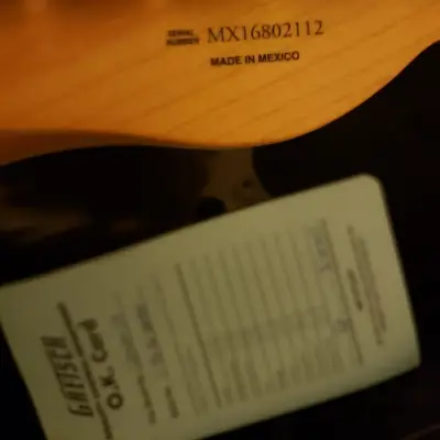 Left Handed Fender Telecaster  2018 Black image 5