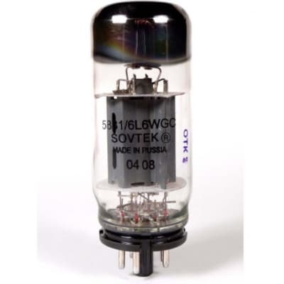 Sovtek 5881 / 6L6WGC Power Tube, Matched Quad with FREE 24-Hour Burn In. Brand New! imagen 2