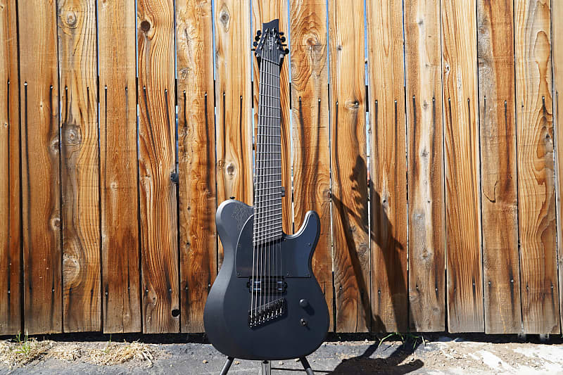 Schecter DIAMOND SERIES PT-8 MS Black Ops Satin Black Open