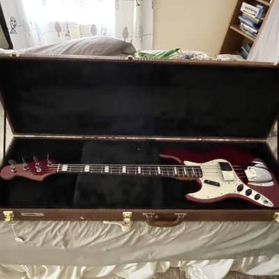 Fender Jazz Bass  ‘74 Reissue 1993  Candy Apple Red image 1