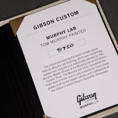 Gibson Custom Shop Made 2 Measure Murphy Lab '59 Les Paul Standard Murphy Painted Ultra Heavy Aged Kindred Burst/NOS image 19